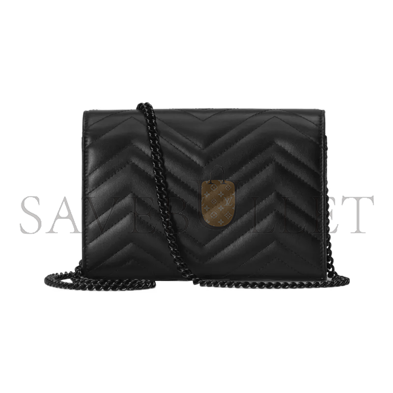 G*u*i gg marmont wallet on chain 474575 (20*13*6cm)